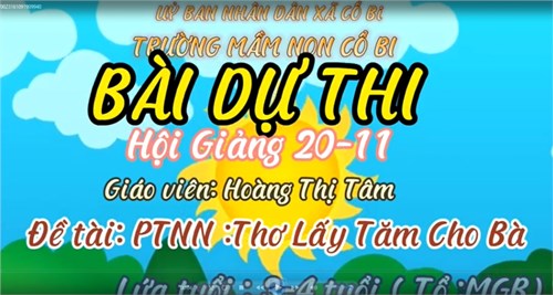 Thơ: Lấy tăm cho bà - MGB